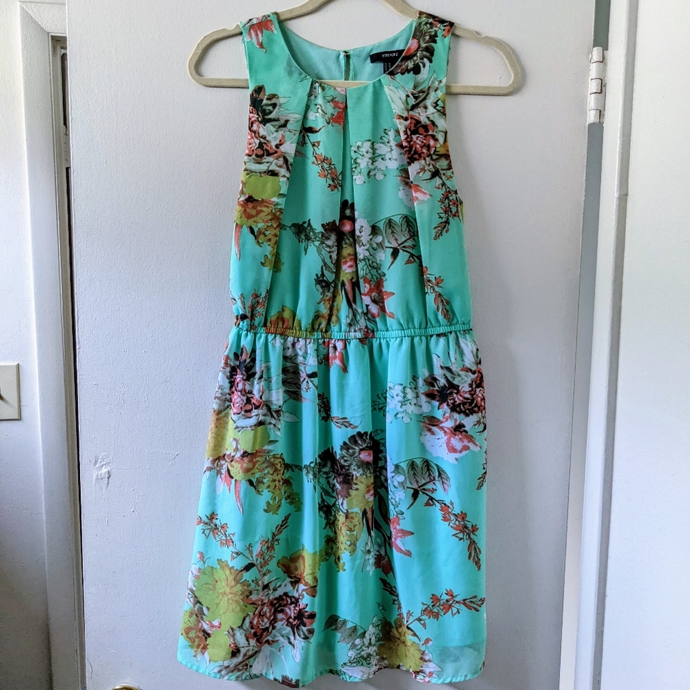 Forever 21 floral party dress